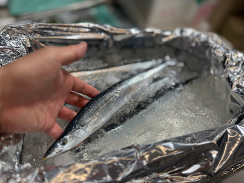 新サンマ 鮮魚 北海道産 計5尾(大・特大・超特大サイズ)【秋刀魚5尾】冷蔵 豊洲市場