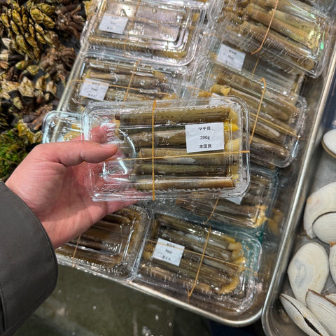 マテ貝 熊本県 【天草マテ貝200g】豊洲直送 冷蔵