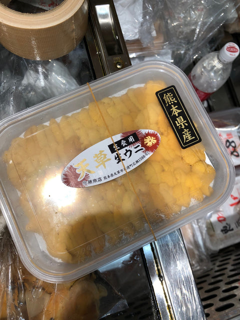 特選 生ウニ(赤ウニ)熊本県天草産 100g 赤雲丹【天草産 アカウニ 】冷蔵 豊洲直送