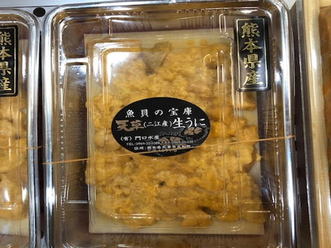 特選 生ウニ(赤ウニ)熊本県天草産 100g 赤雲丹【天草産 赤ウニ 】冷蔵 豊洲直送