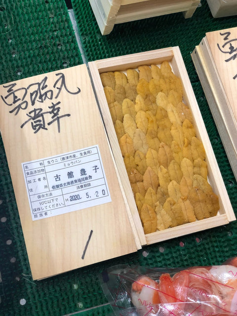 唐津 特上 アカウニ 50g 【唐津 赤ウニ】冷蔵 豊洲直送
