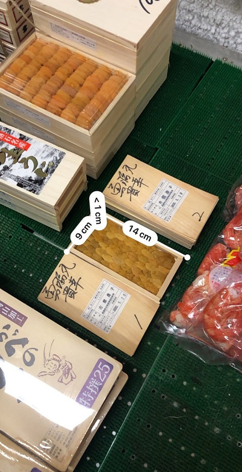 唐津 特上 アカウニ 50g 【唐津 赤ウニ】冷蔵 豊洲直送