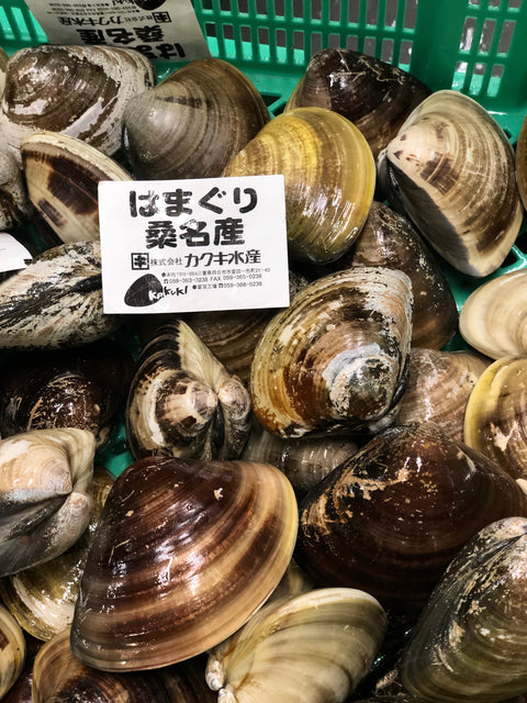 天然 桑名ハマグリ 最高級 蛤 豊洲直送 1キロ(1個約100g)【桑名はまぐり1K】冷蔵