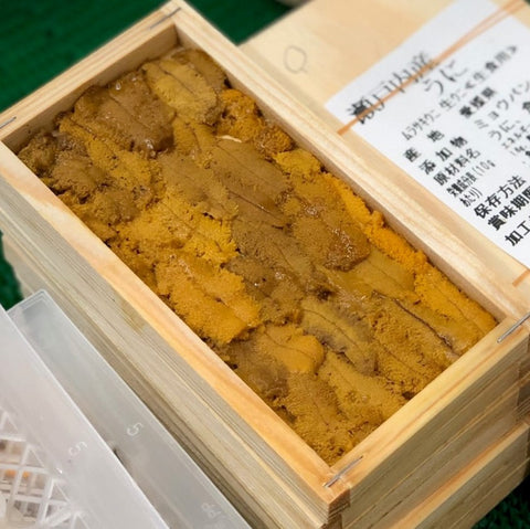 愛媛産 ムラサキウニ 1枚 瀬戸内海産ウニ【愛媛ムラサキウニx1枚】冷蔵 豊洲直送