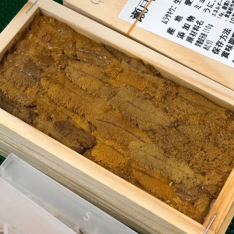 愛媛産 ムラサキウニ 1枚 瀬戸内海産ウニ【愛媛ムラサキウニx1枚】冷蔵 豊洲直送