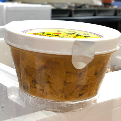 塩水 黒ウニ 山口県萩産 100g ムラサキウニ 【山口萩-塩水黒ウニ100g】冷蔵 豊洲直送