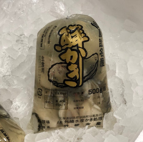 鮮かき 生食用 北海道仙鳳趾産 500g【生食用牡蠣0.5kg】冷蔵 豊洲直送