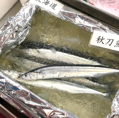 新サンマ 北海道産 計5尾(1尾140-160g前後サイズ)【秋刀魚5尾】冷蔵 豊洲市場
