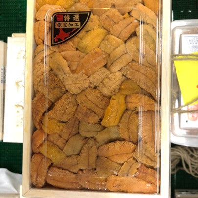 上ウニ バラ 北海道(礼文利尻、落石、他)・北方四島産 バフンウニ 赤ウニ 約250g 弁当箱【赤ウニバラx1】冷蔵