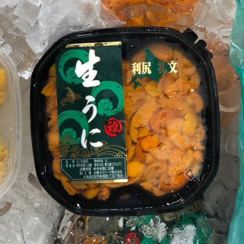 特選雲丹 赤ウニ(100g)・白ウニ(100g)食べ比べ  塩水ウニ2パック 北海道・岩手産 他【ウニ白赤食べ比べセット】冷蔵 豊洲直送