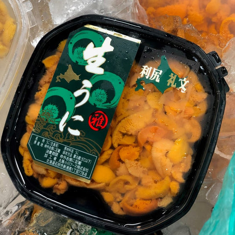 特選雲丹 赤ウニ(100g)・白ウニ(100g)食べ比べ  塩水ウニ2パック 北海道・岩手産 他【ウニ白赤食べ比べセット】冷蔵 豊洲直送