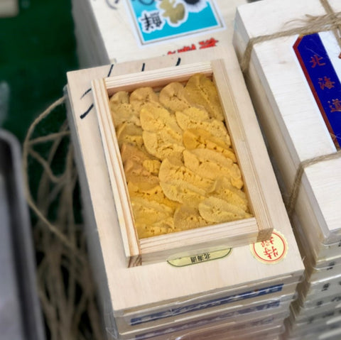 特上 由良 赤ウニ(アカウニ)淡路島 50g前後 【特上_由良赤雲丹】冷蔵 豊洲直送
