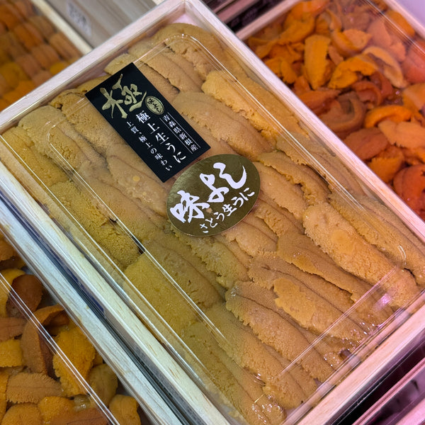 国産のムラサキウニ｜始まりました。高級産地、青森県新根産。