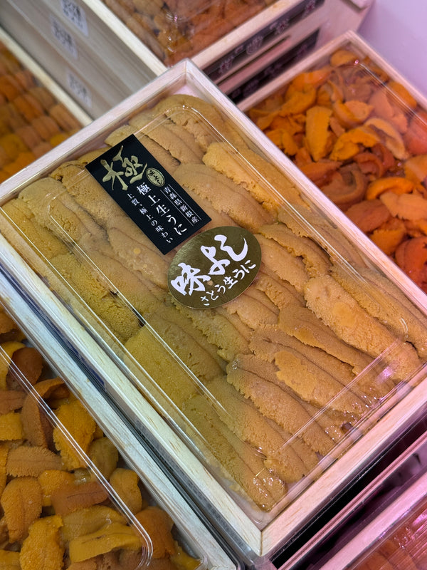 国産のムラサキウニ｜始まりました。高級産地、青森県新根産。