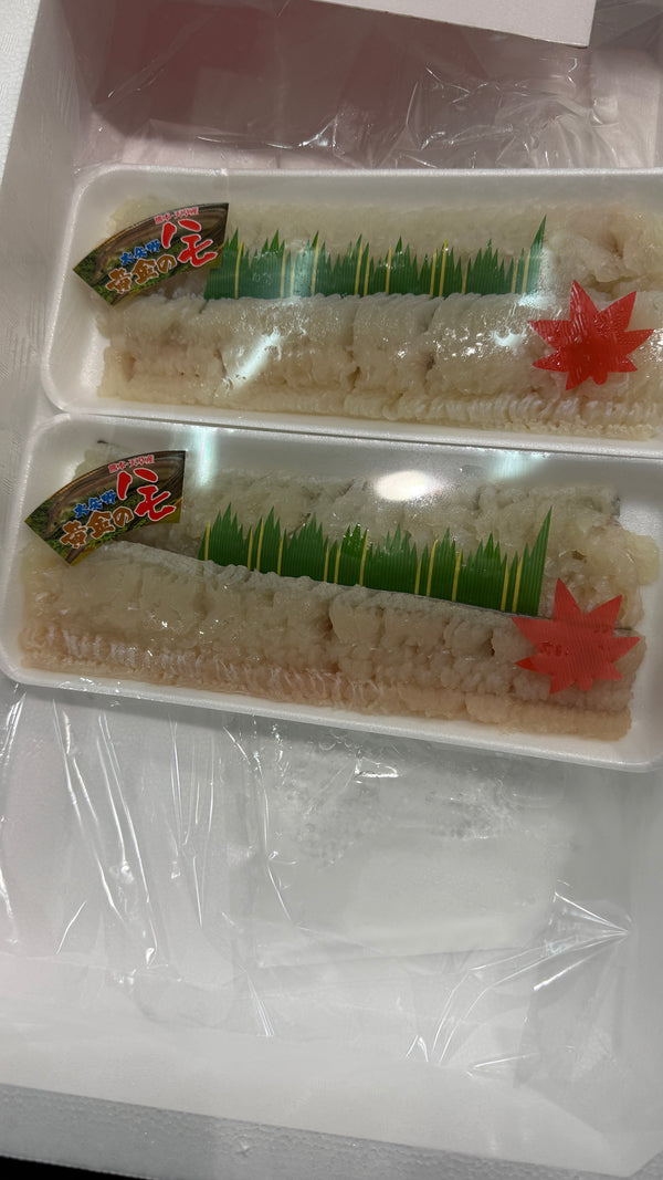 天草黄金ハモ｜始まりました。特選ハモの骨切りパック