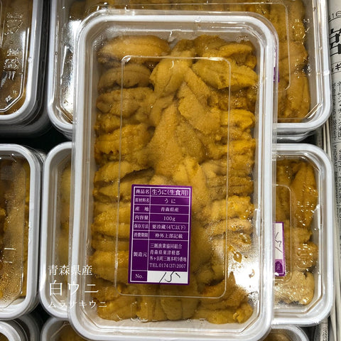 国産ムラサキウニ100g — 青森を中心とした産地から、今が旬