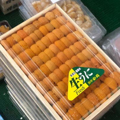 浜中 赤ウニ　バフンウニ　豊洲直送　鮮魚通販　Okawari