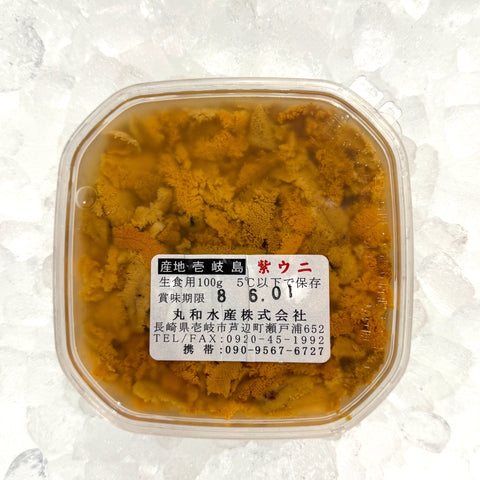 長崎県壱岐産 ムラサキウニ 塩水パック