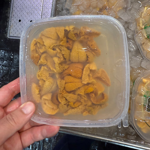 特選 アカウニ（塩水ウニ） 愛媛県今治産 100g【今治塩水ウニ100g】豊洲直送 冷蔵