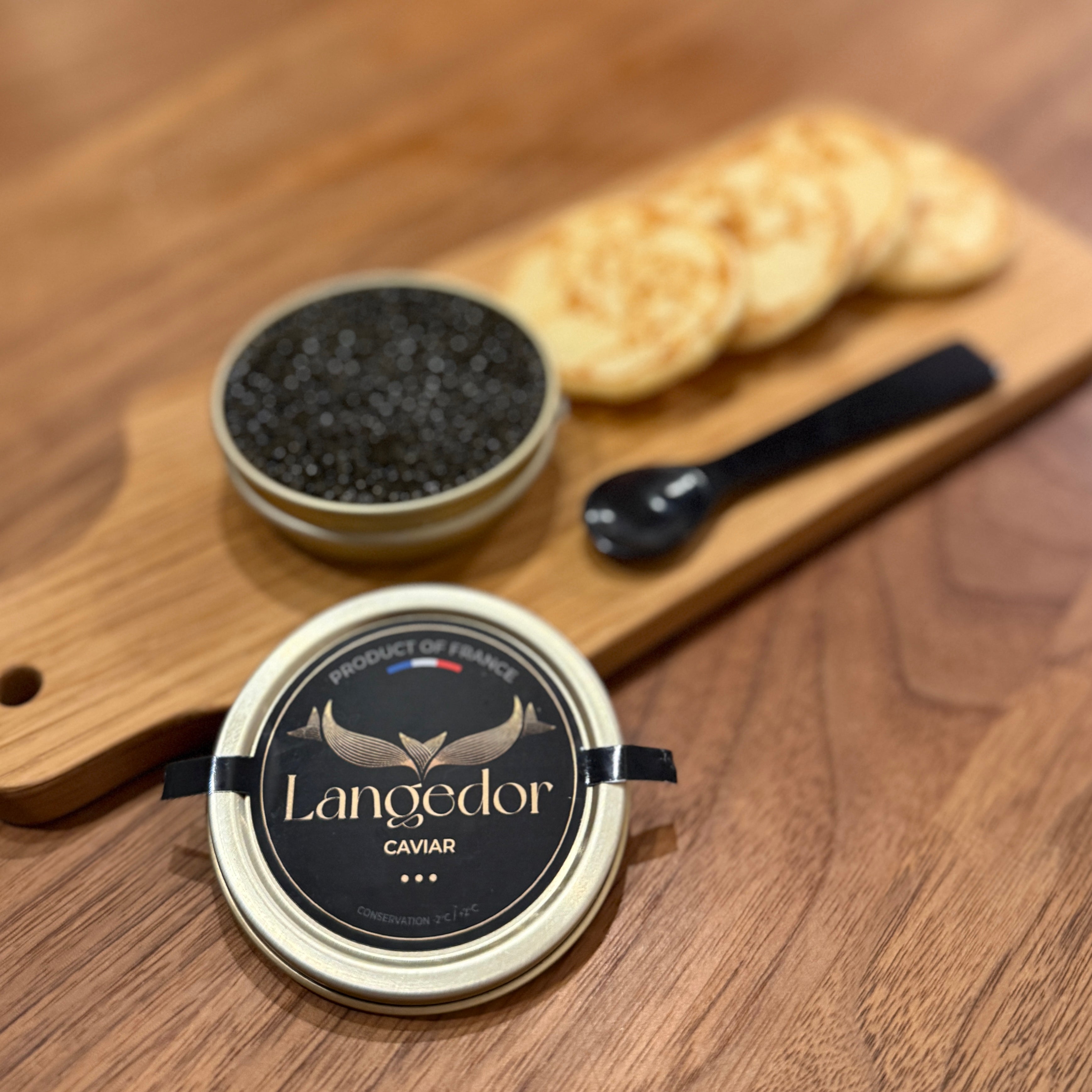 キャビア オシェトラ Langedor フランス産 50g | 豊洲Okawari鮮魚店