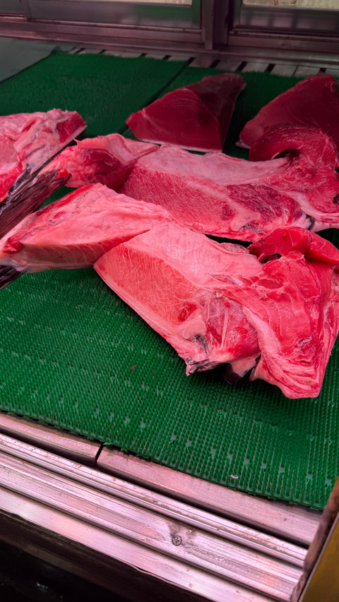 国産養殖本鮪カマの原写真