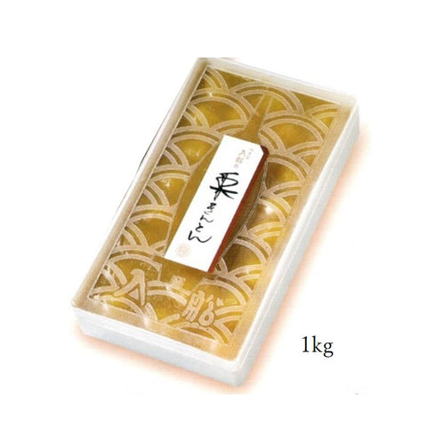 ［予約商品］つきじ入船 栗きんとん 豊洲直送 ギフト 和菓子 老舗 くりきんとん 栗きんとん 栗金団 熨斗 メッセージ【入栗きんとん】 冷凍