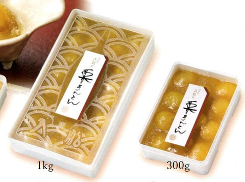 ［予約商品］つきじ入船 栗きんとん 豊洲直送 ギフト 和菓子 老舗 くりきんとん 栗きんとん 栗金団 熨斗 メッセージ【入栗きんとん】 冷凍