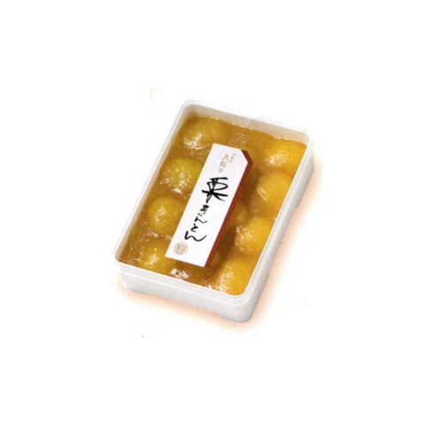 ［予約商品］つきじ入船 栗きんとん 豊洲直送 ギフト 和菓子 老舗 くりきんとん 栗きんとん 栗金団 熨斗 メッセージ【入栗きんとん】 冷凍