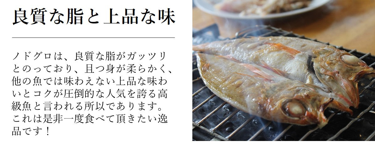 高級干物 のどぐろ 詰め合わせセット 小サイズ計6尾/440g 島根県・山口県産 贈答用 【ノドグロセット】 冷凍 喉黒 ギフト プレゼント
