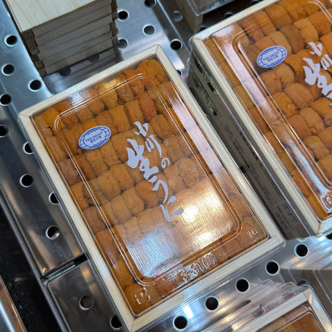 北海道利尻・礼文産 エゾバフンウニ 板並び250g 商品写真 サブ1