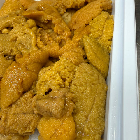 三陸産キタムラサキウニ 100g バラ 商品写真